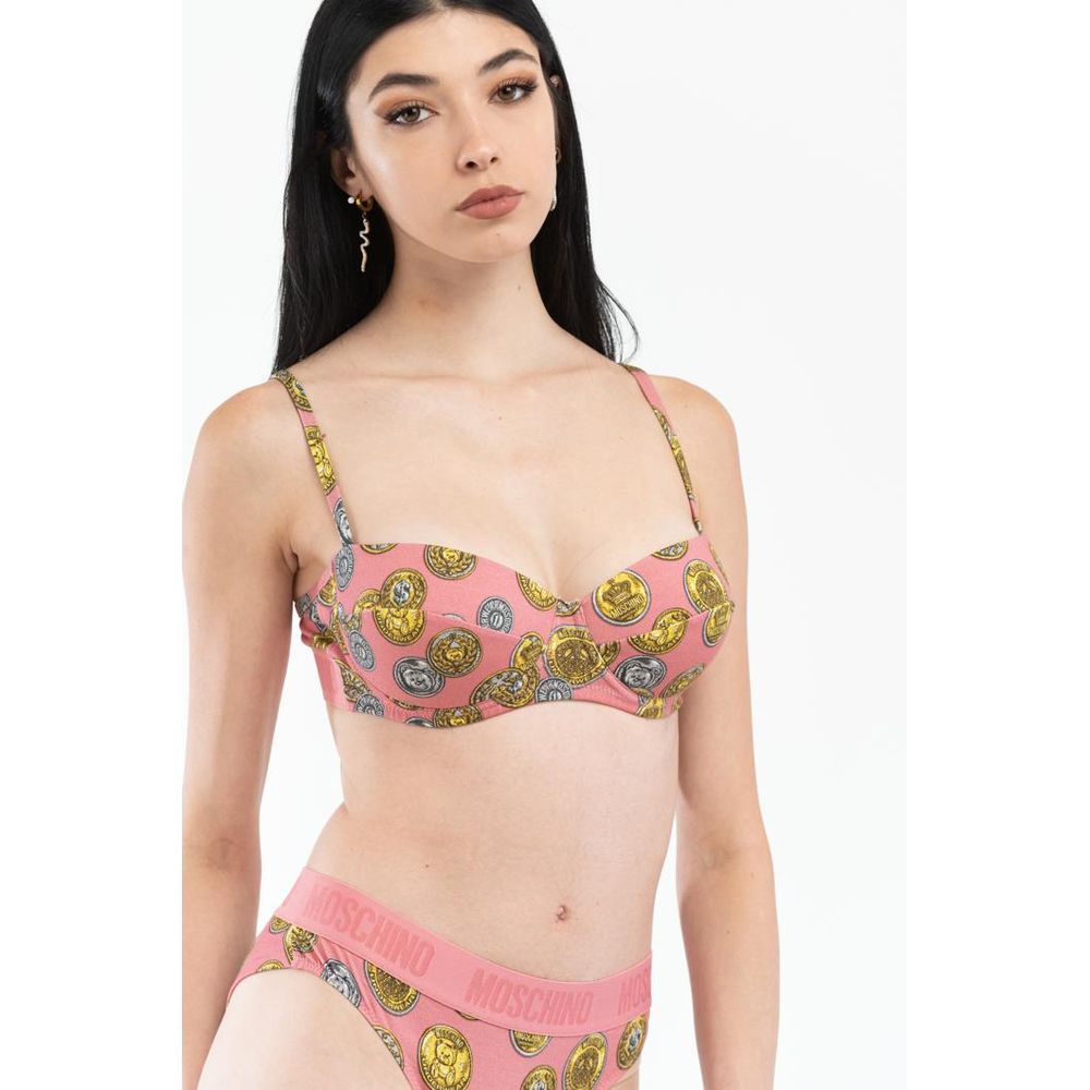 Pink Cotton Bra