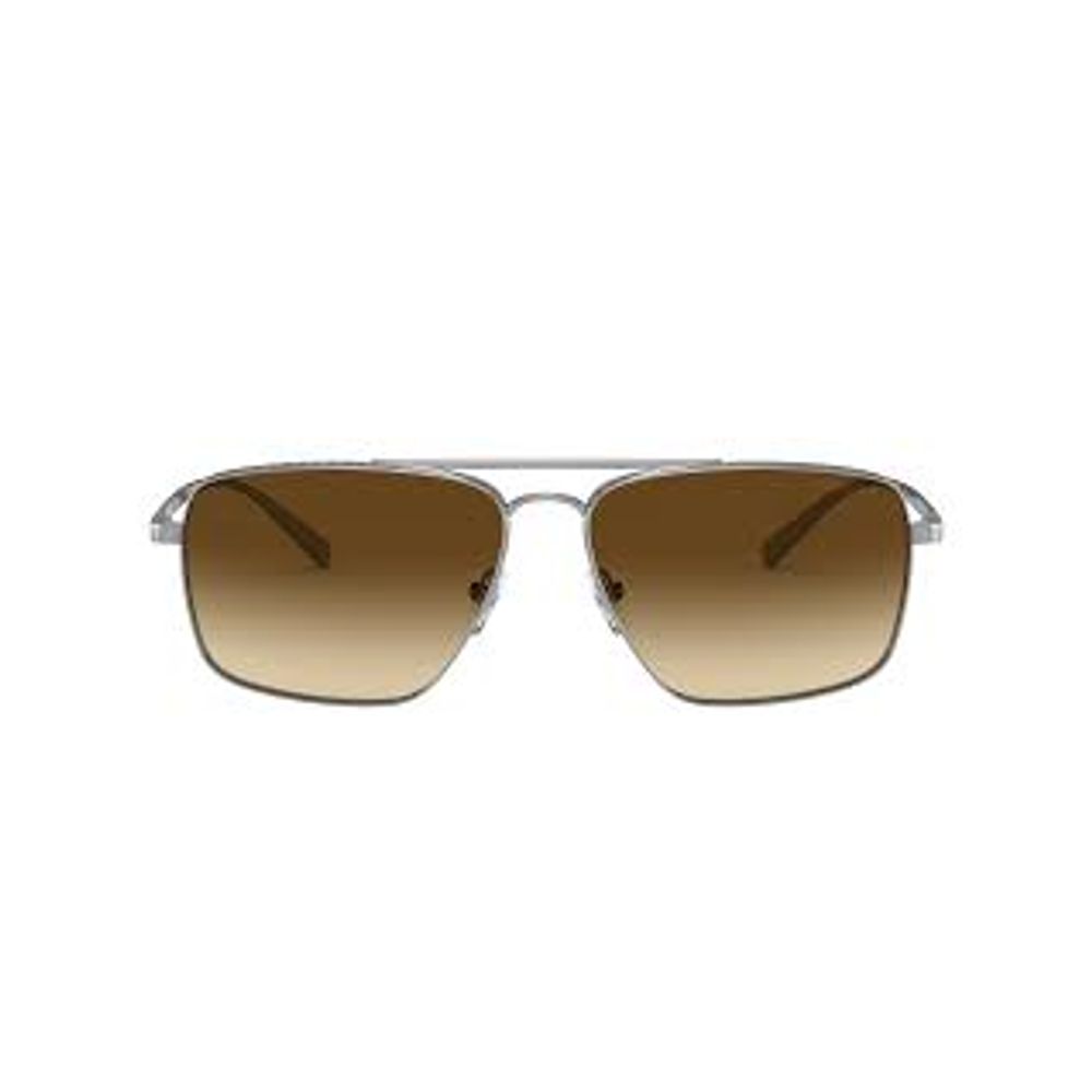 Gray Metal Sunglasses
