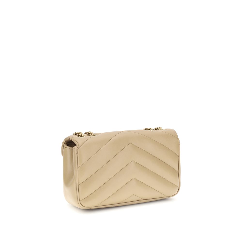 Beige Lamb Ovis Aries Aries Shoulder Bag