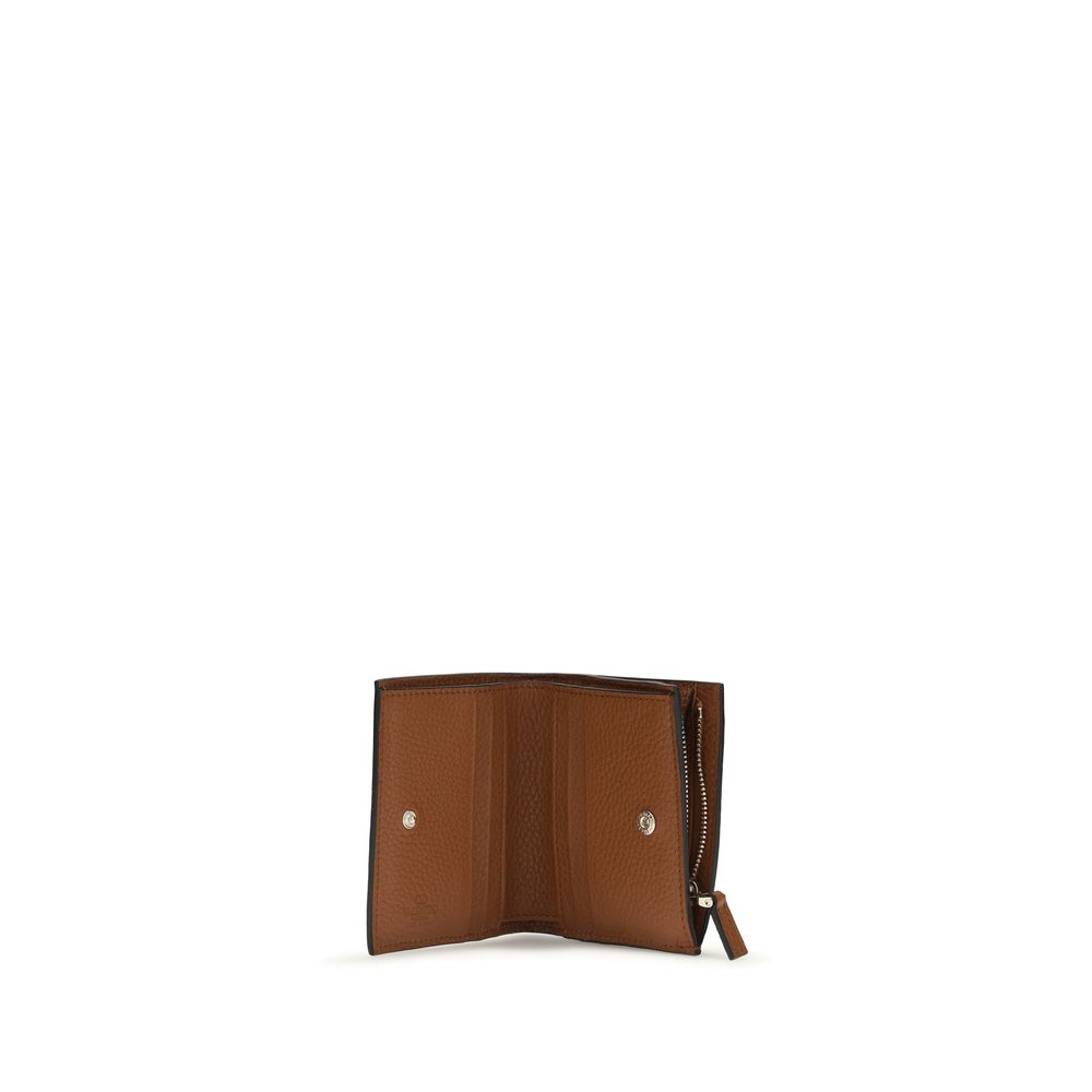 Brown Calf Leather Bos Taurus Wallet