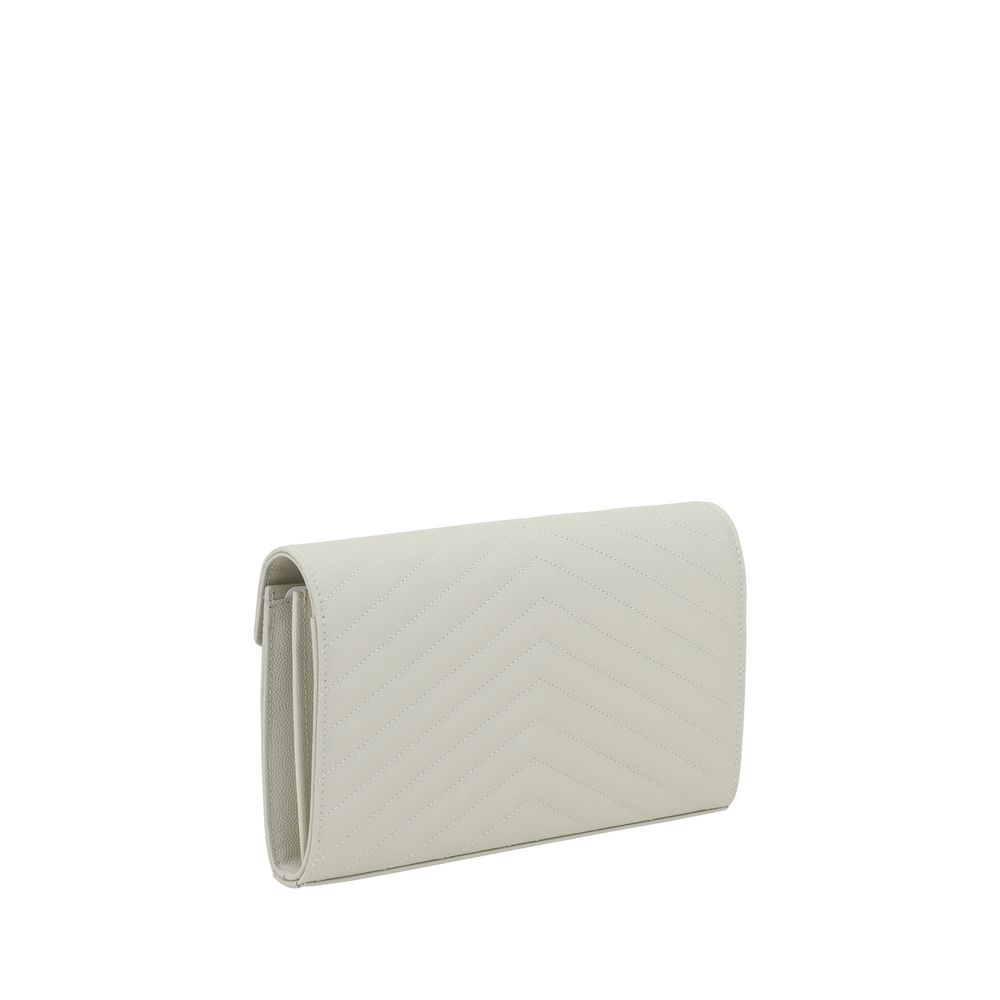 White Calf Leather Bos Taurus Shoulder Bag