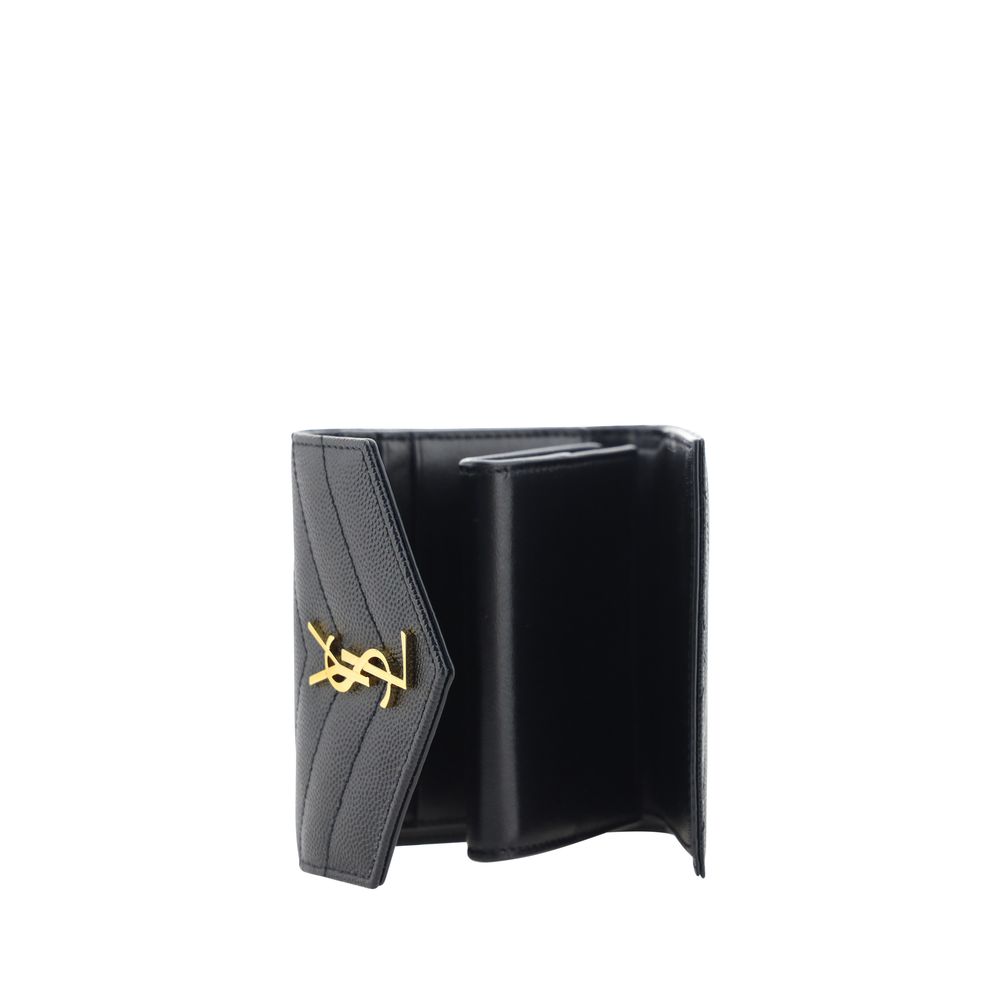 Black Calf Leather Bos Taurus Wallet
