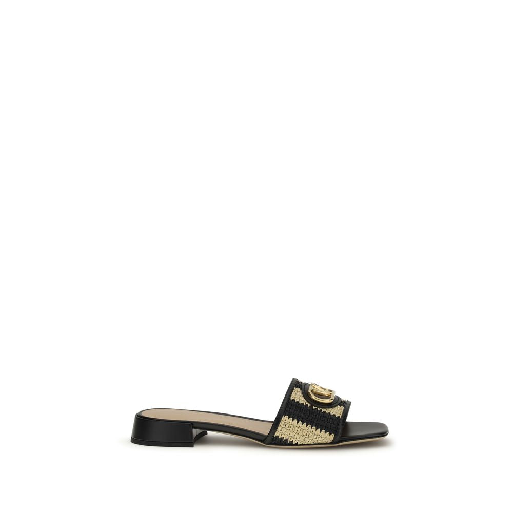 Multicolor Calf Leather Bos Taurus Sandals