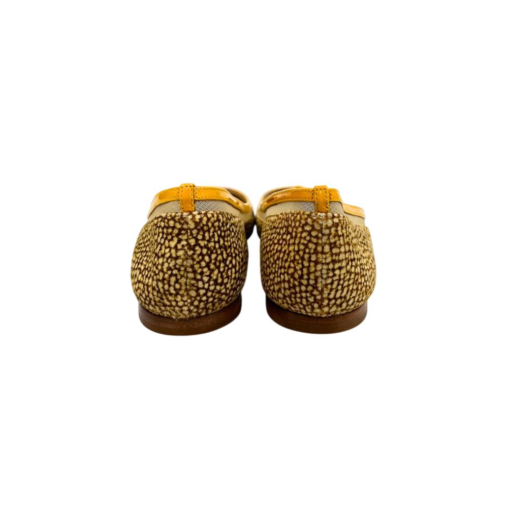 Yellow Leather Women Sandal