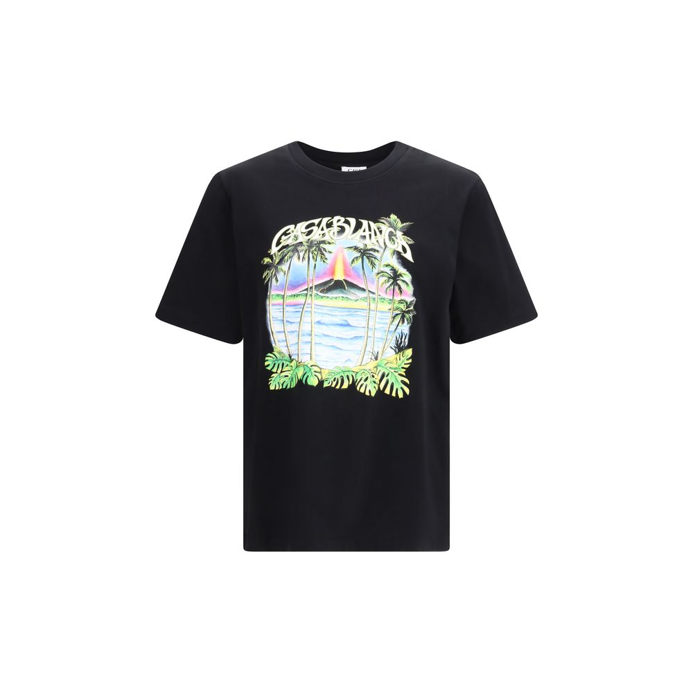 Black Cotton T-Shirt