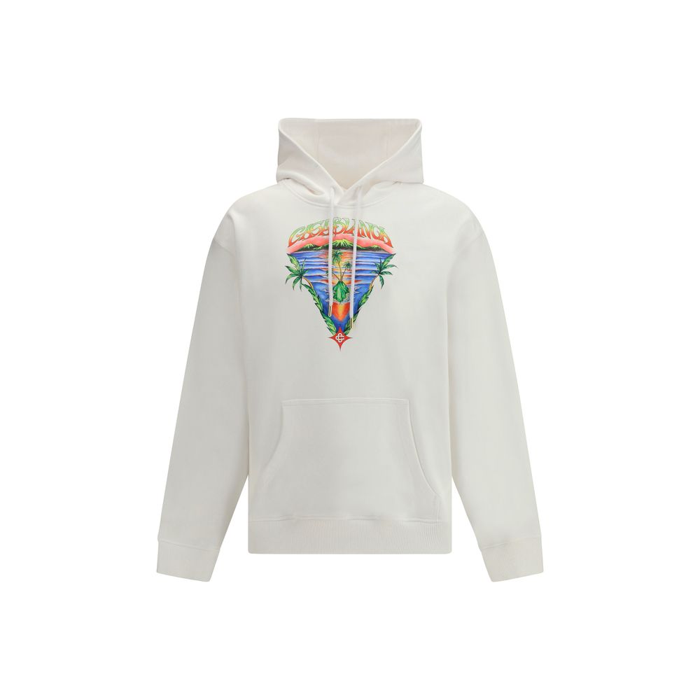 White Cotton Sweatshirt