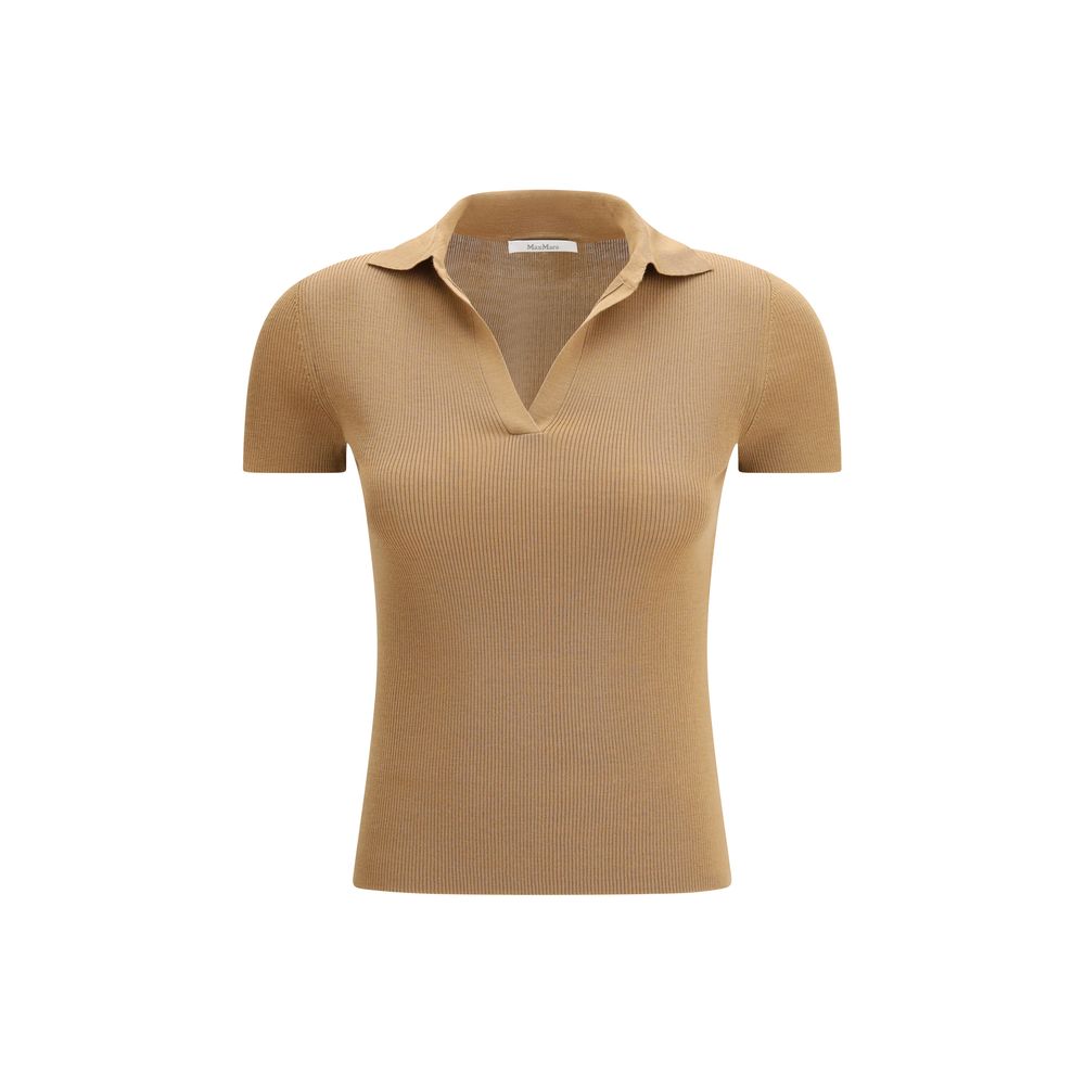 Beige Fleece Wool Blouse