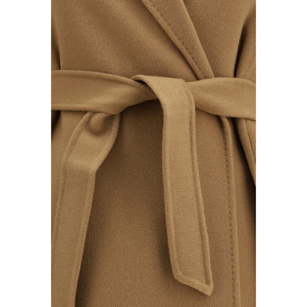 Purple Cashmere Coat