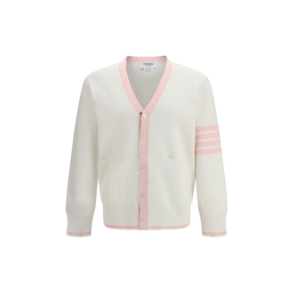 White Cotton Cardigan