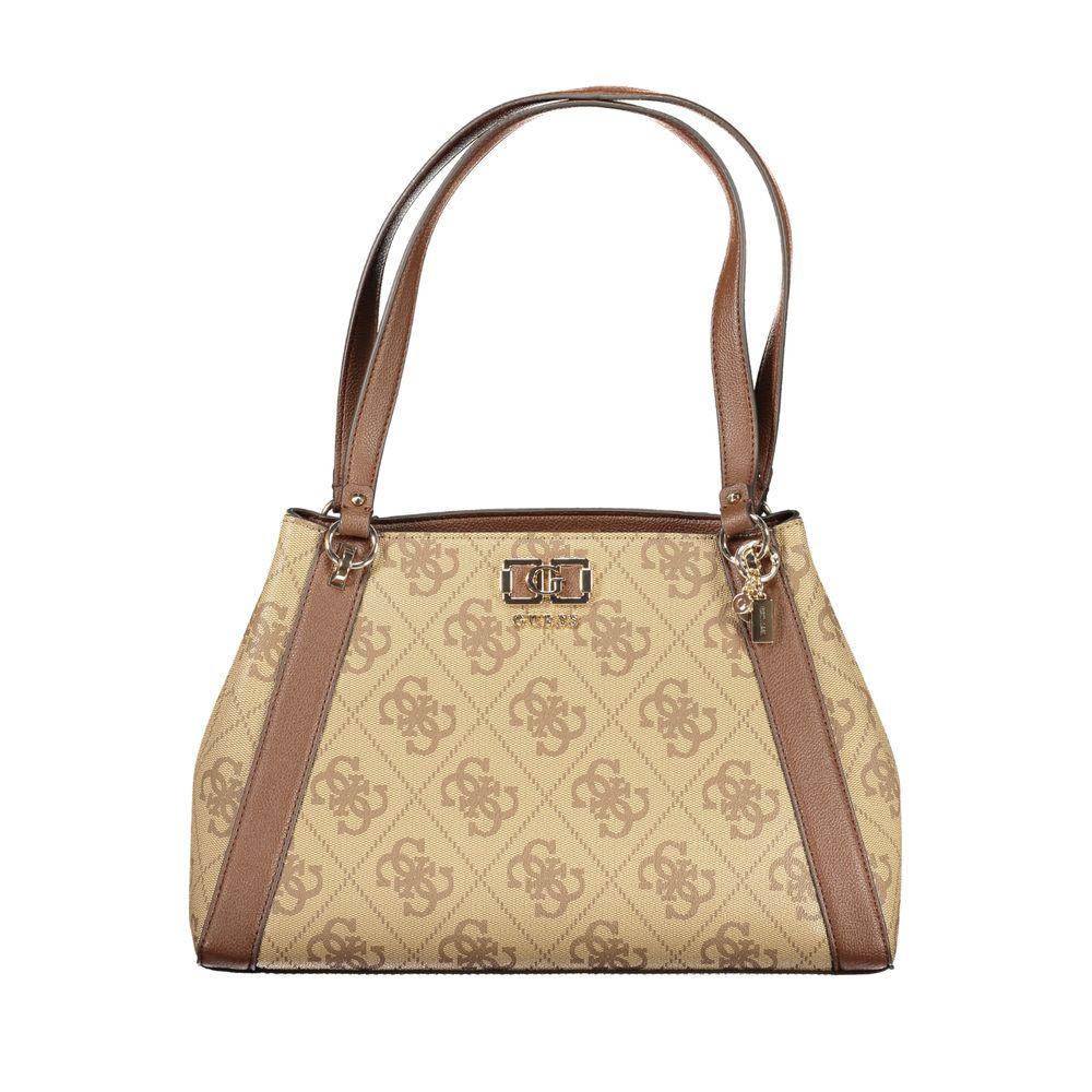 Marrone Poliuretano Women Handbag