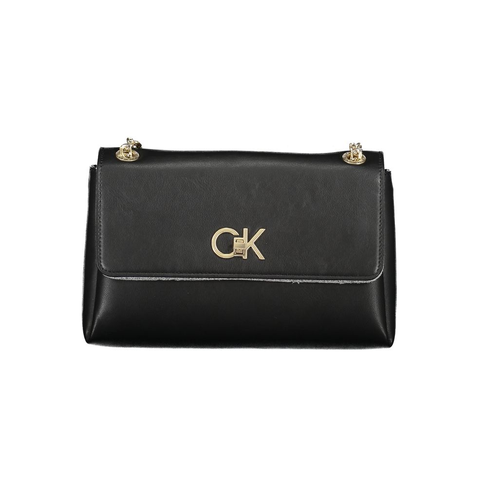 Nero Polyester Women Handbag