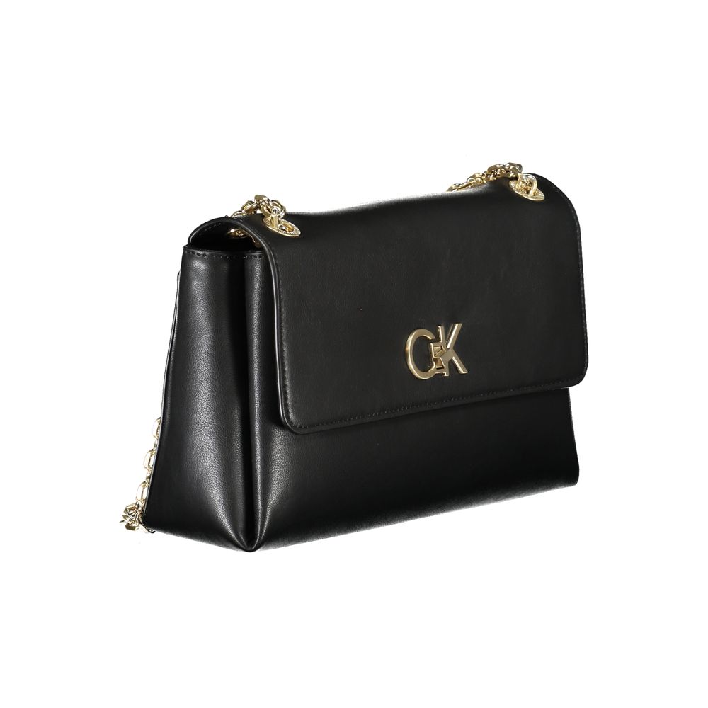 Nero Polyester Women Handbag