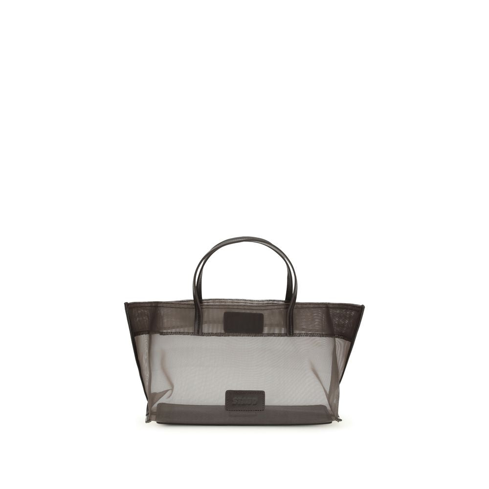 Brown Nylon Shoulder Bag