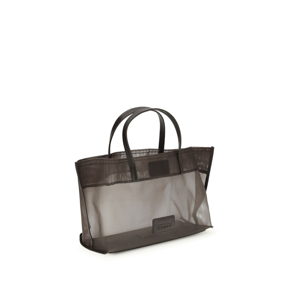 Brown Nylon Shoulder Bag