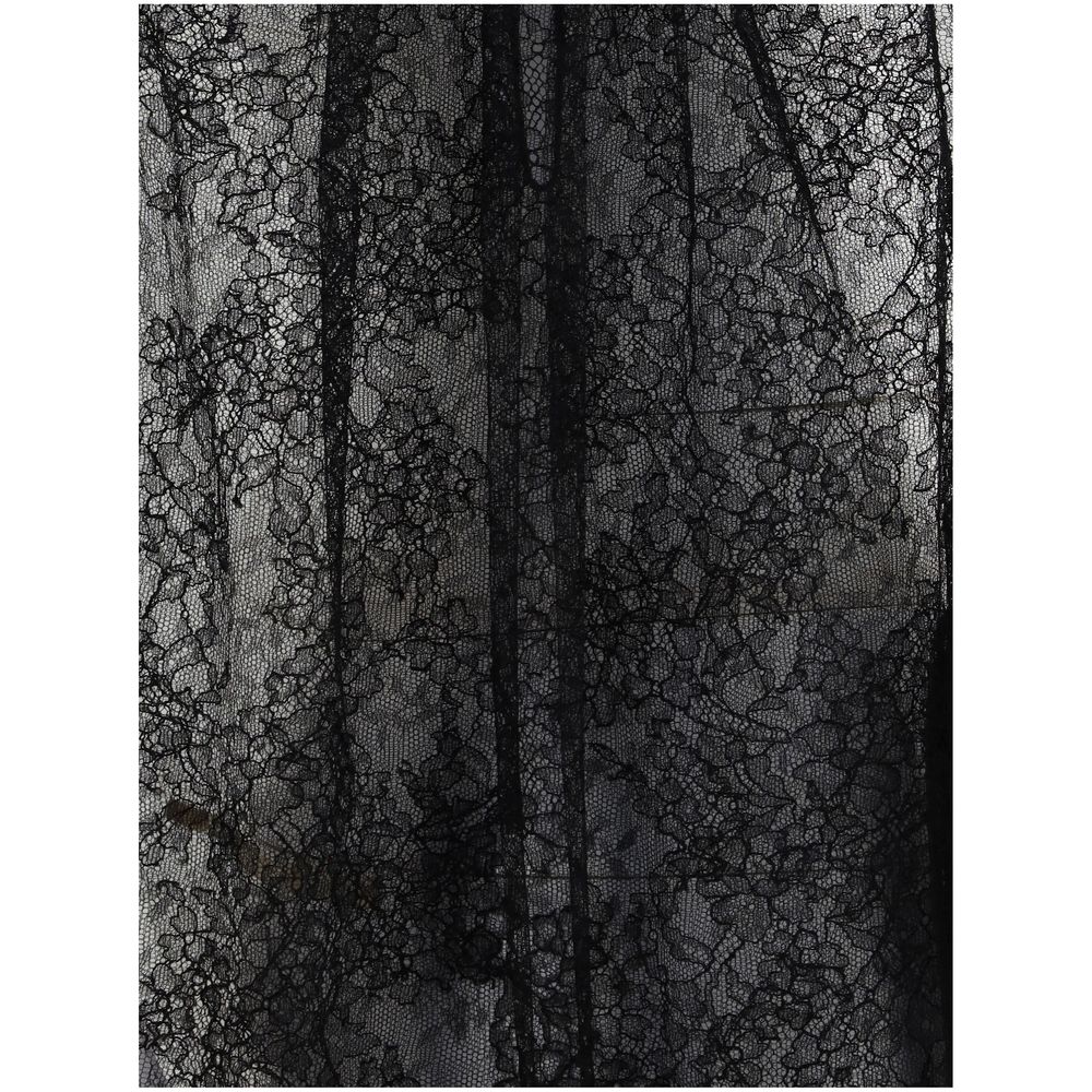 Black Polyamide Top