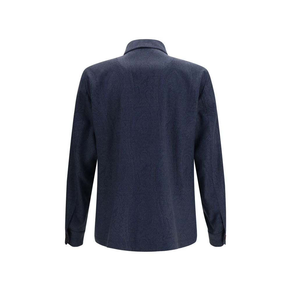 Blue Wool Coat