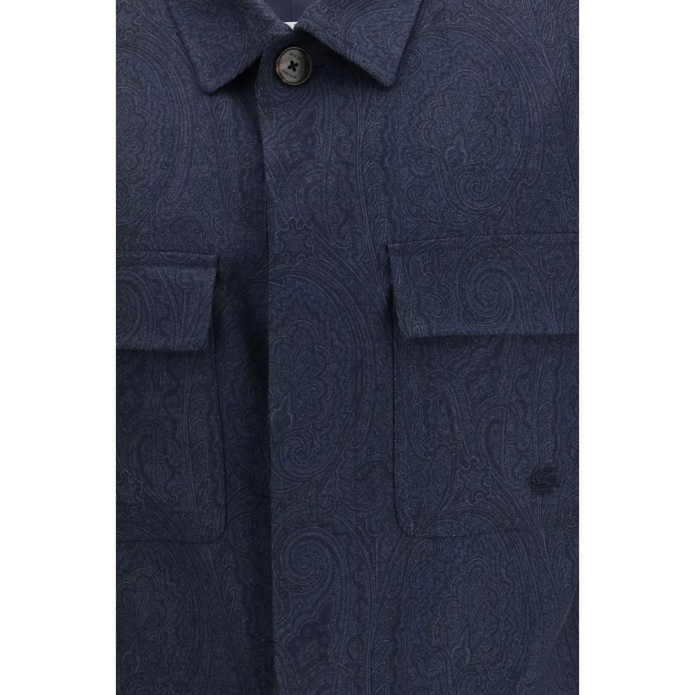 Blue Wool Coat