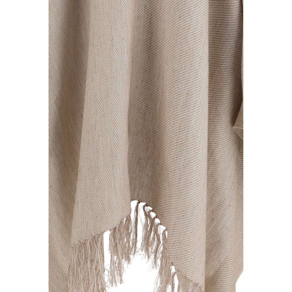 Beige Linen Coat