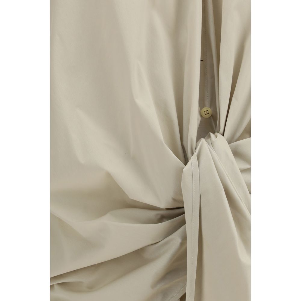 Beige Cotton Shirt