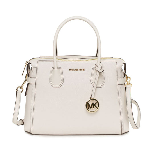 Beige Leather Handbag
