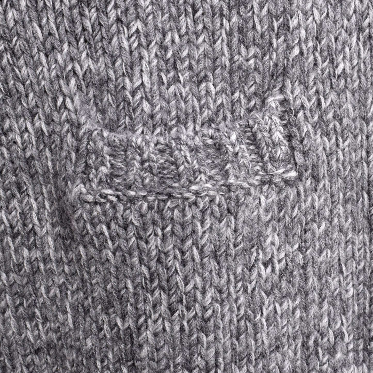 Gray Wool Cardigan