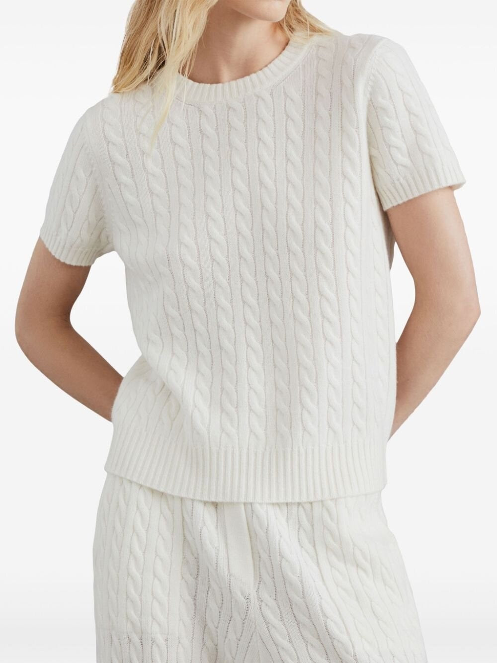 Beige Cashmere Sweater