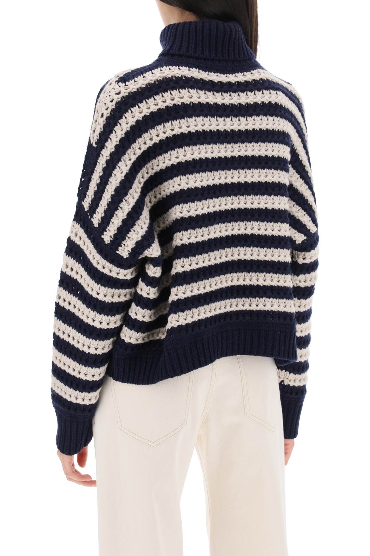 Blue Wool Sweatshirt