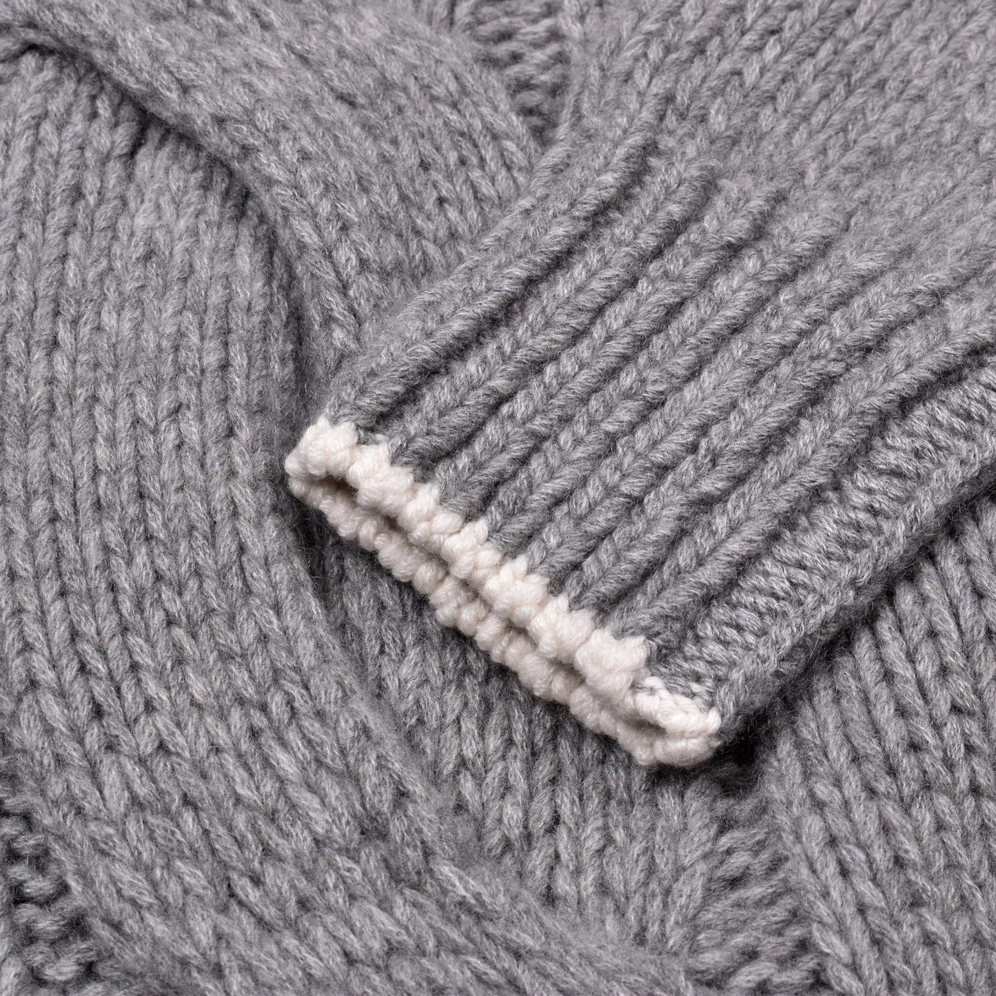 Gray Cashmere Sweater