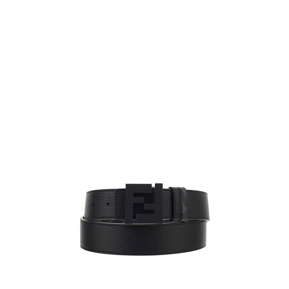 Black Calf Leather Bos Taurus Regular Belt