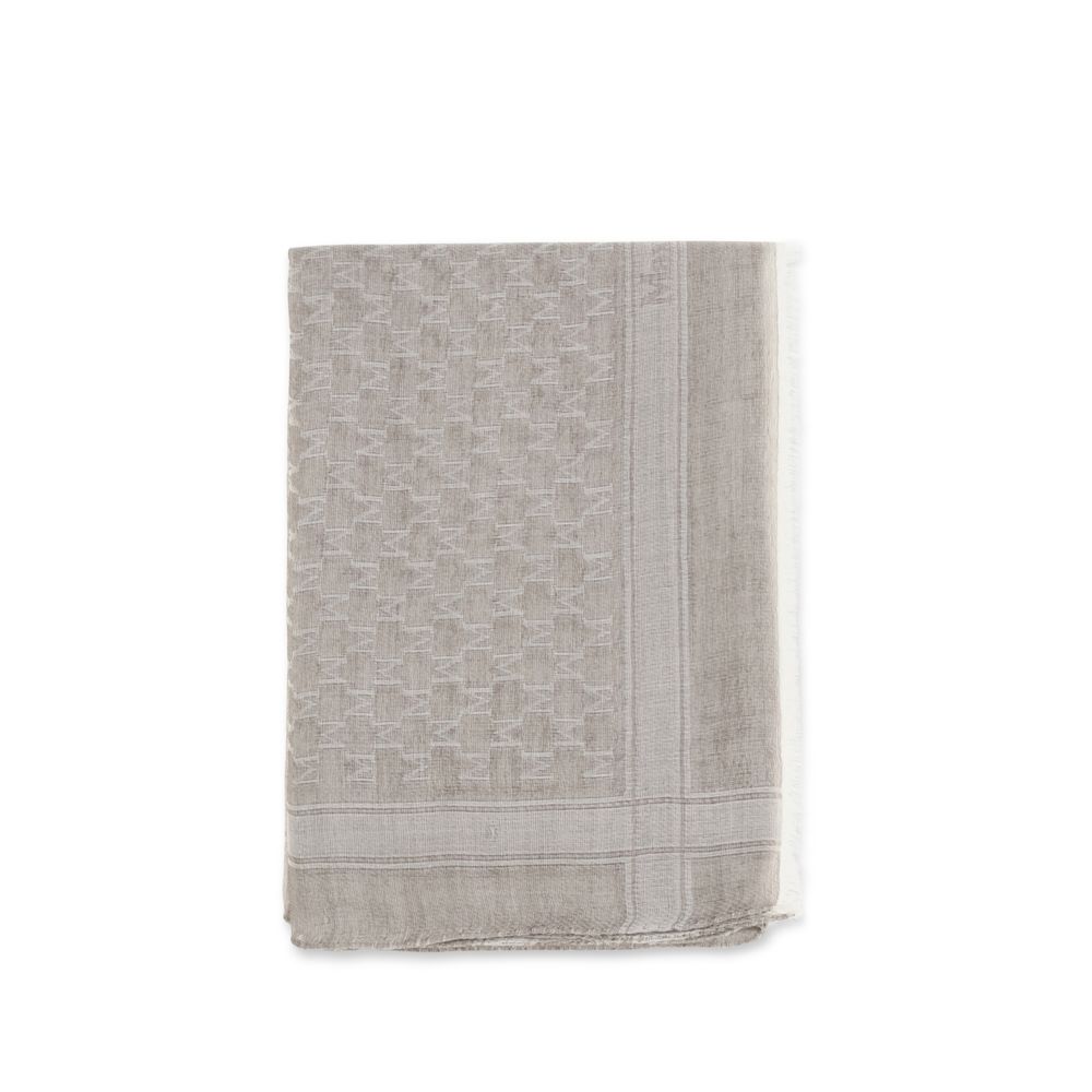 Beige Wool Scarf