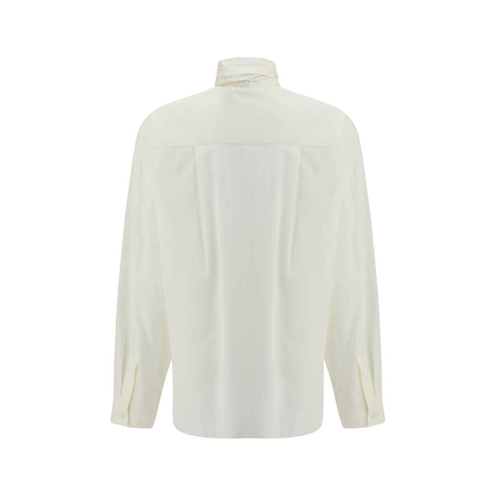 Beige Polyester Shirt