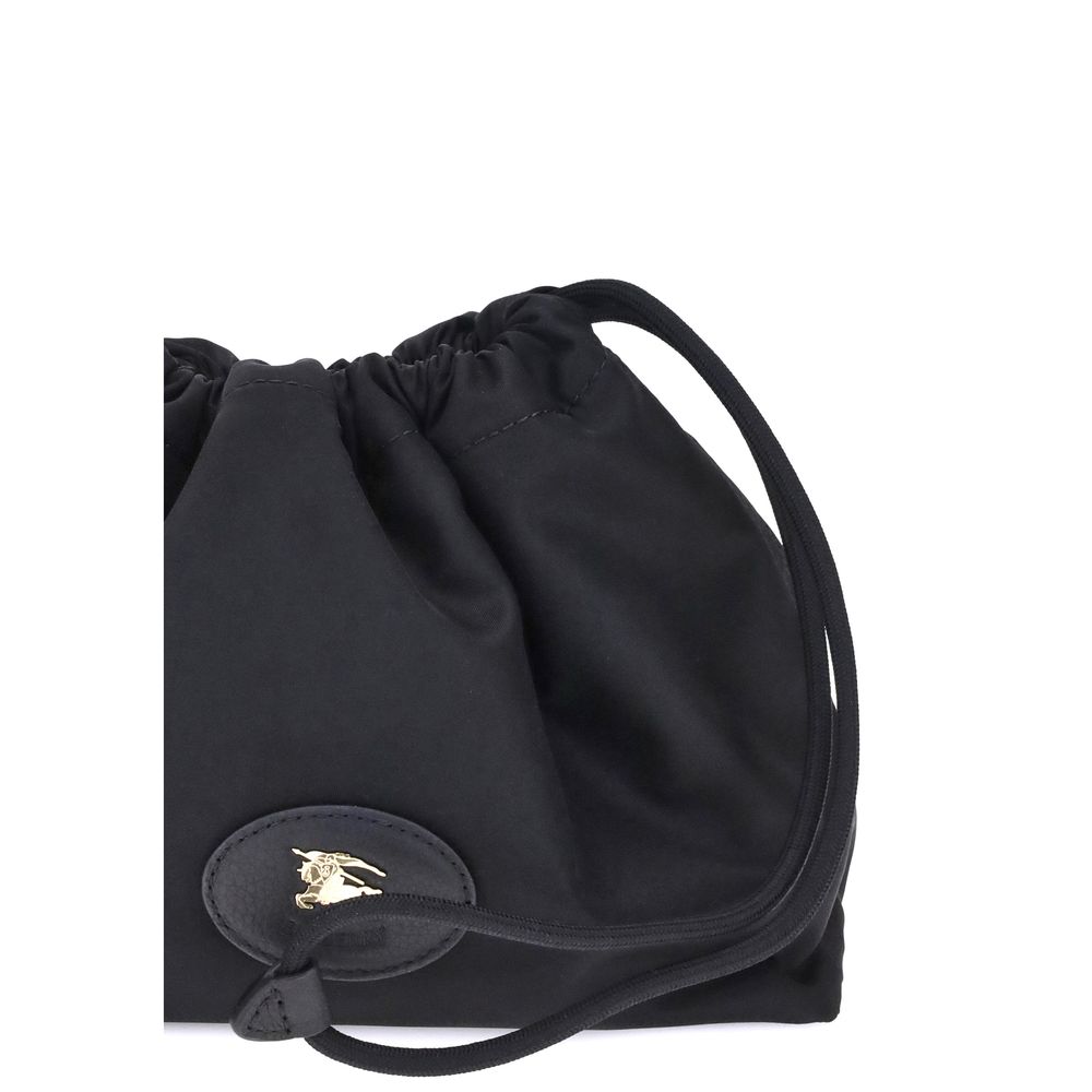 Black Polyamide Clutch Bag
