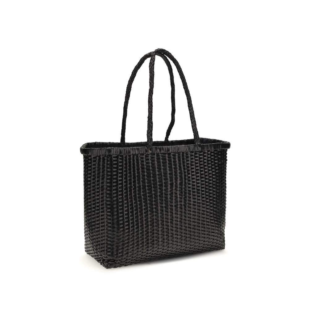 Black Buffalo Leather Shoulder Bag