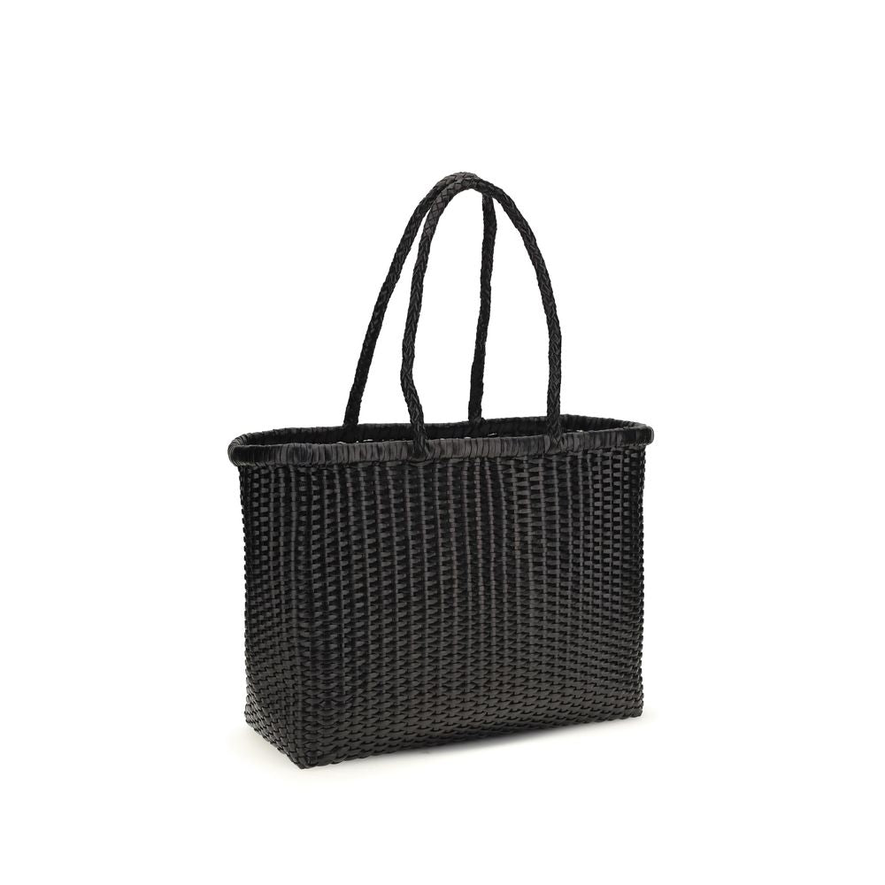 Black Buffalo Leather Shoulder Bag