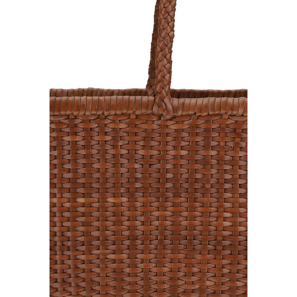 Brown Buffalo Leather Shoulder Bag