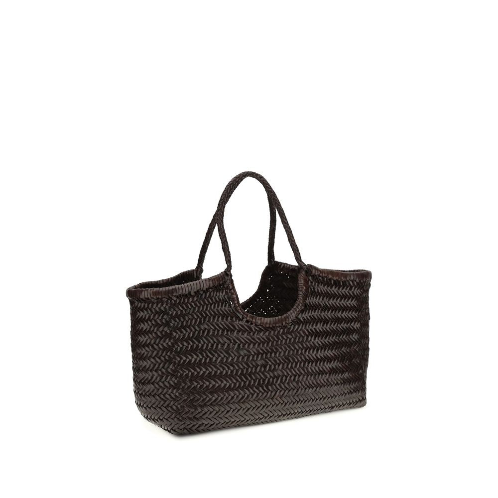 Brown Buffalo Leather Shoulder Bag