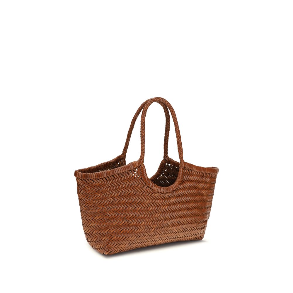 Brown Buffalo Leather Shoulder Bag