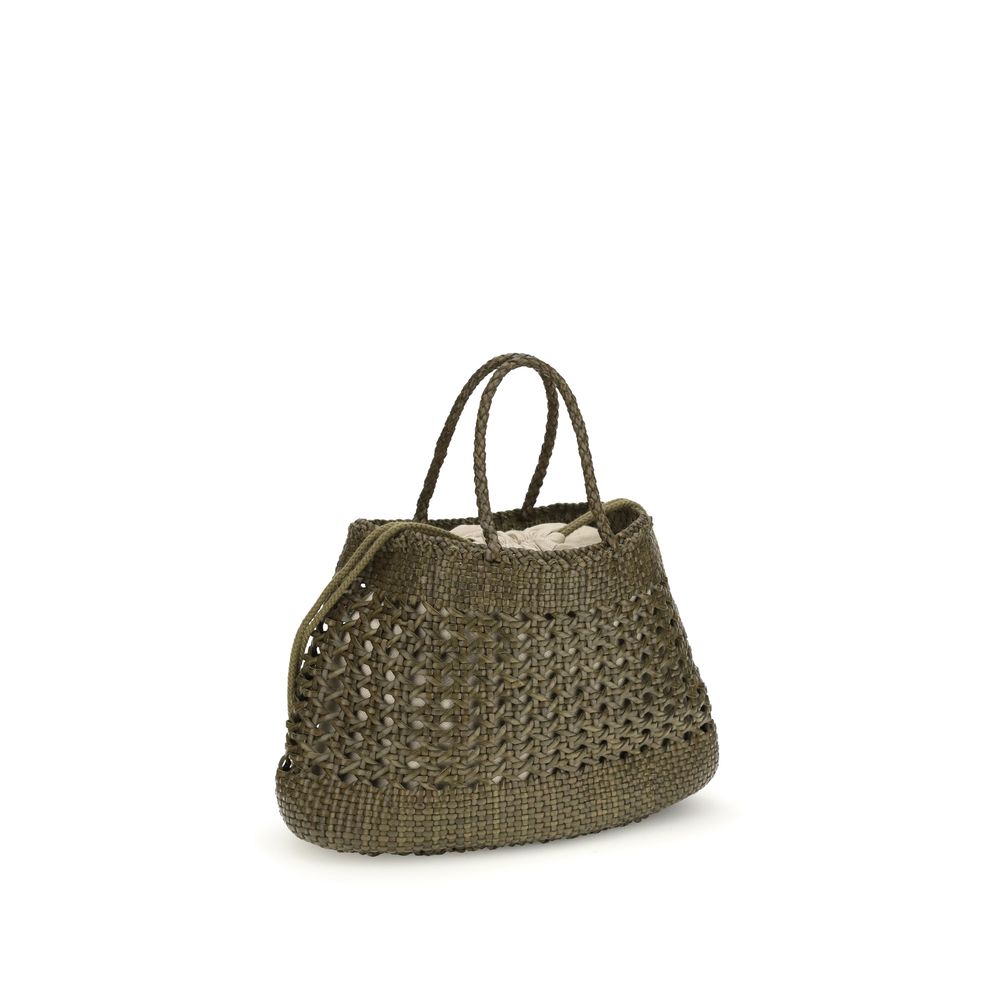 Bicolor Calf Leather Bos Taurus Handbag