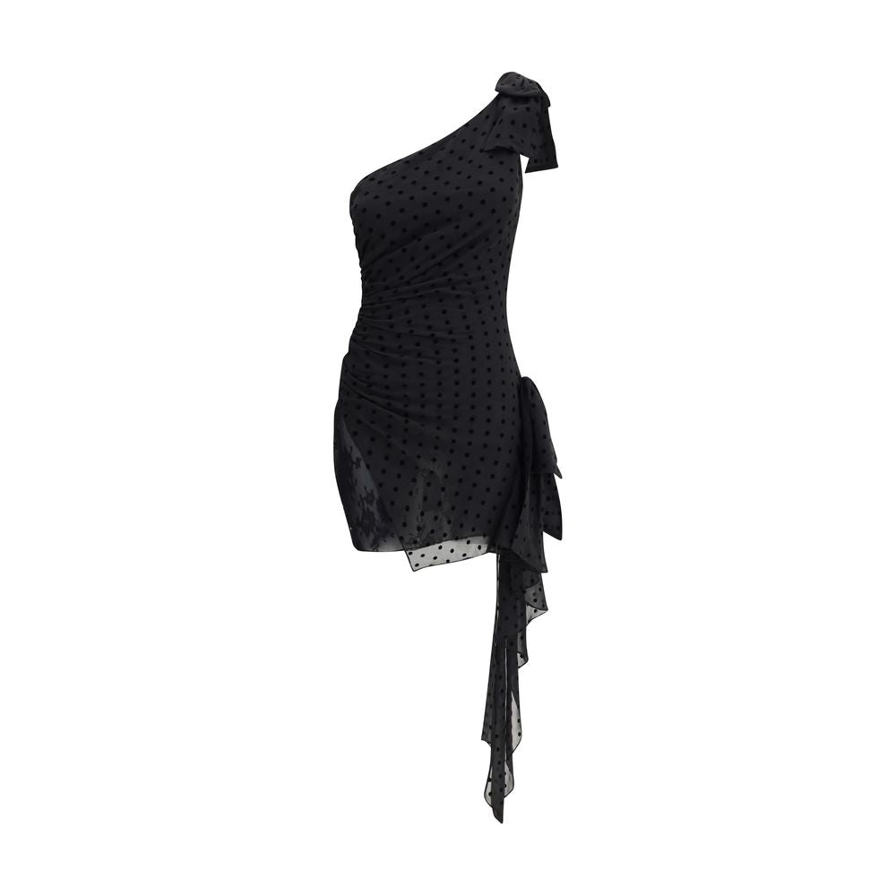 Black Silk Cocktail Dress