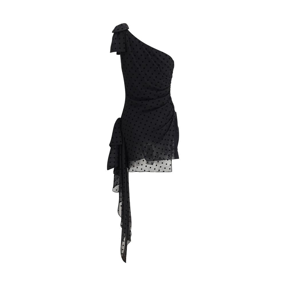 Black Silk Cocktail Dress
