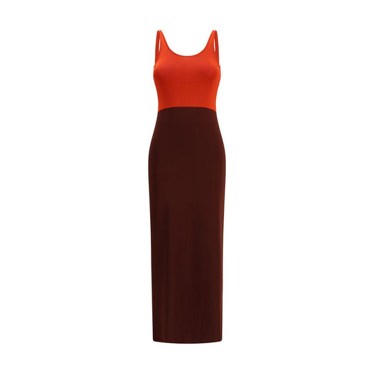 Multicolor Viscose Casual Dress