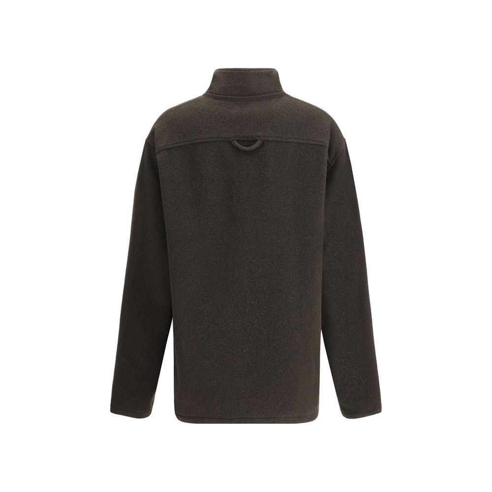 Bicolor Wool Polo Shirt