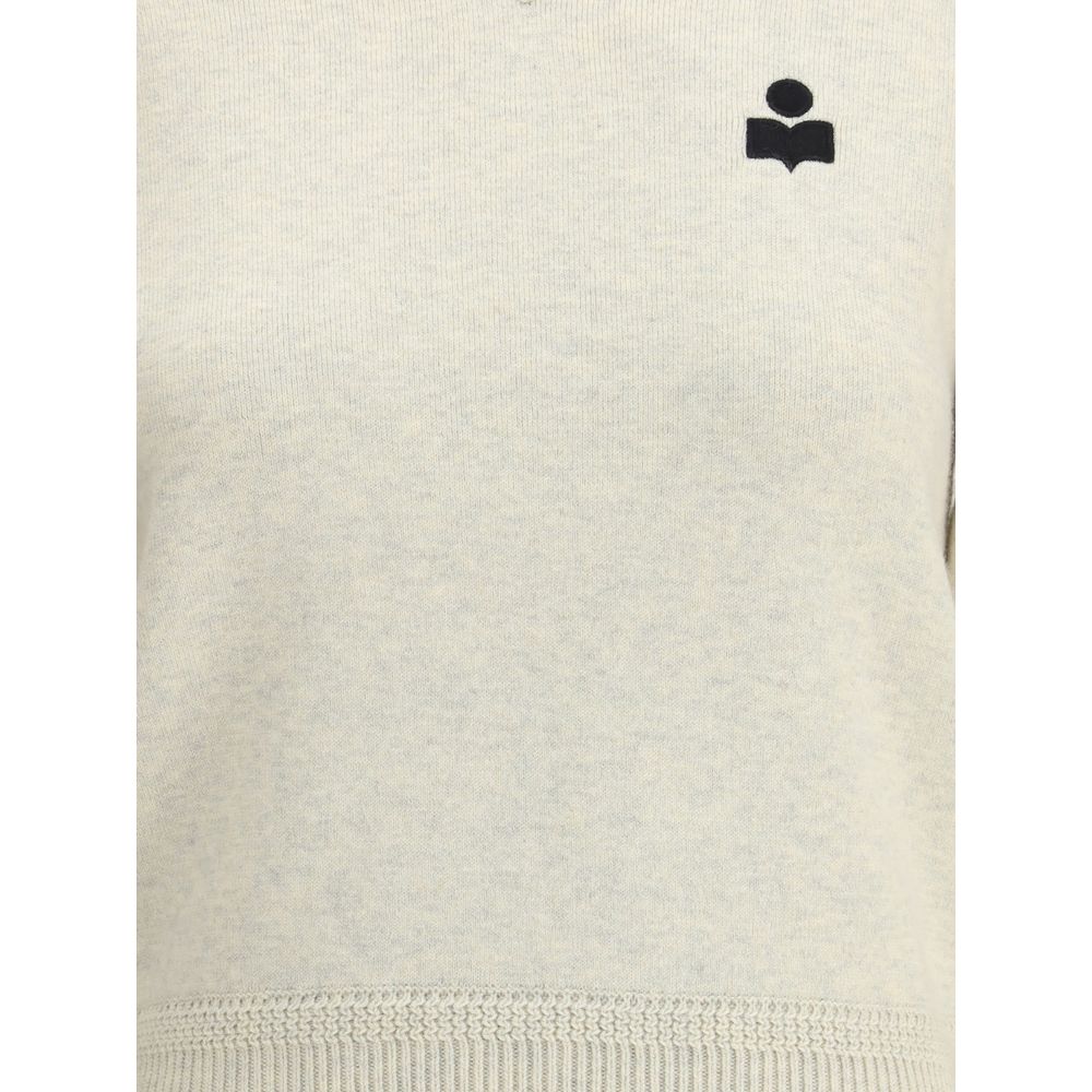 Beige Cotton Sweatshirt