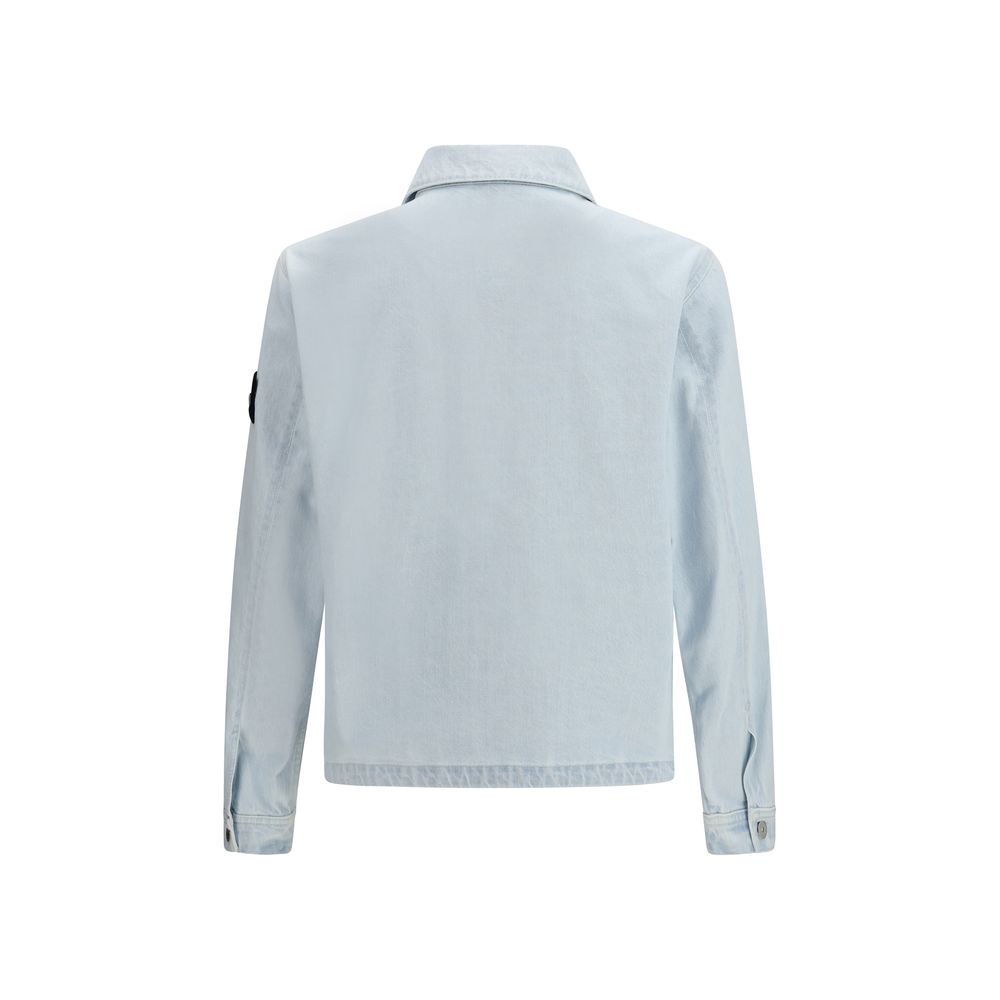 Blue Cotton Denim Jacket