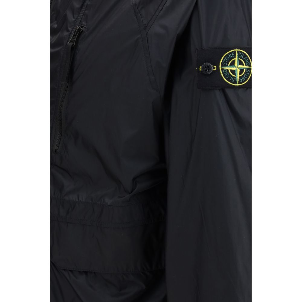 Blue Polyamide Shell Jacket