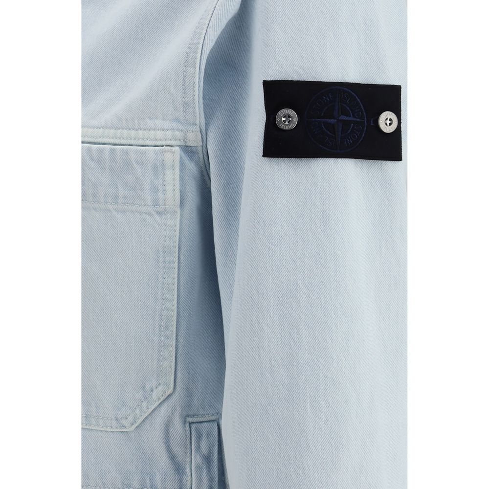 Blue Cotton Denim Jacket