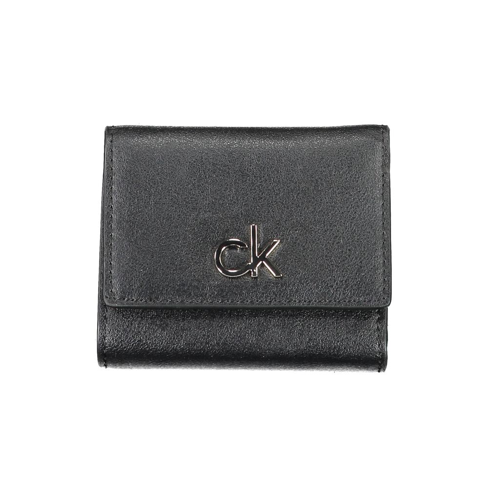Nero Polyvinylchloride Women Wallet