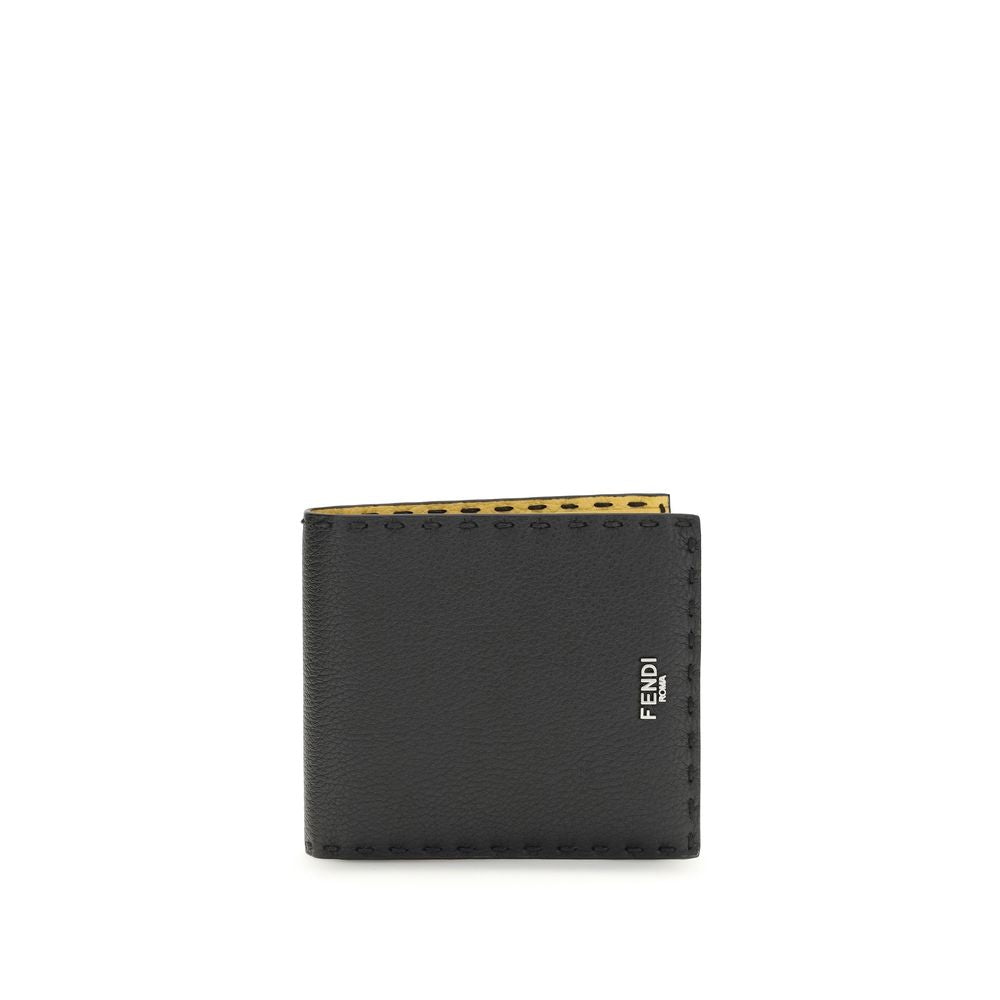 Black Calf Leather Bos Taurus Wallet
