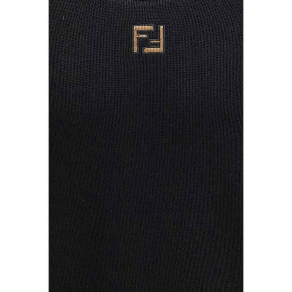Black Fleece Wool Sweatshirt