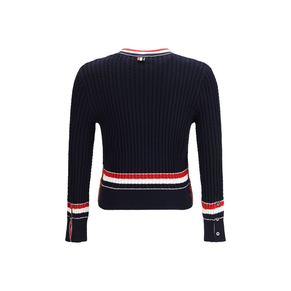 Blue Cotton Sweatshirt